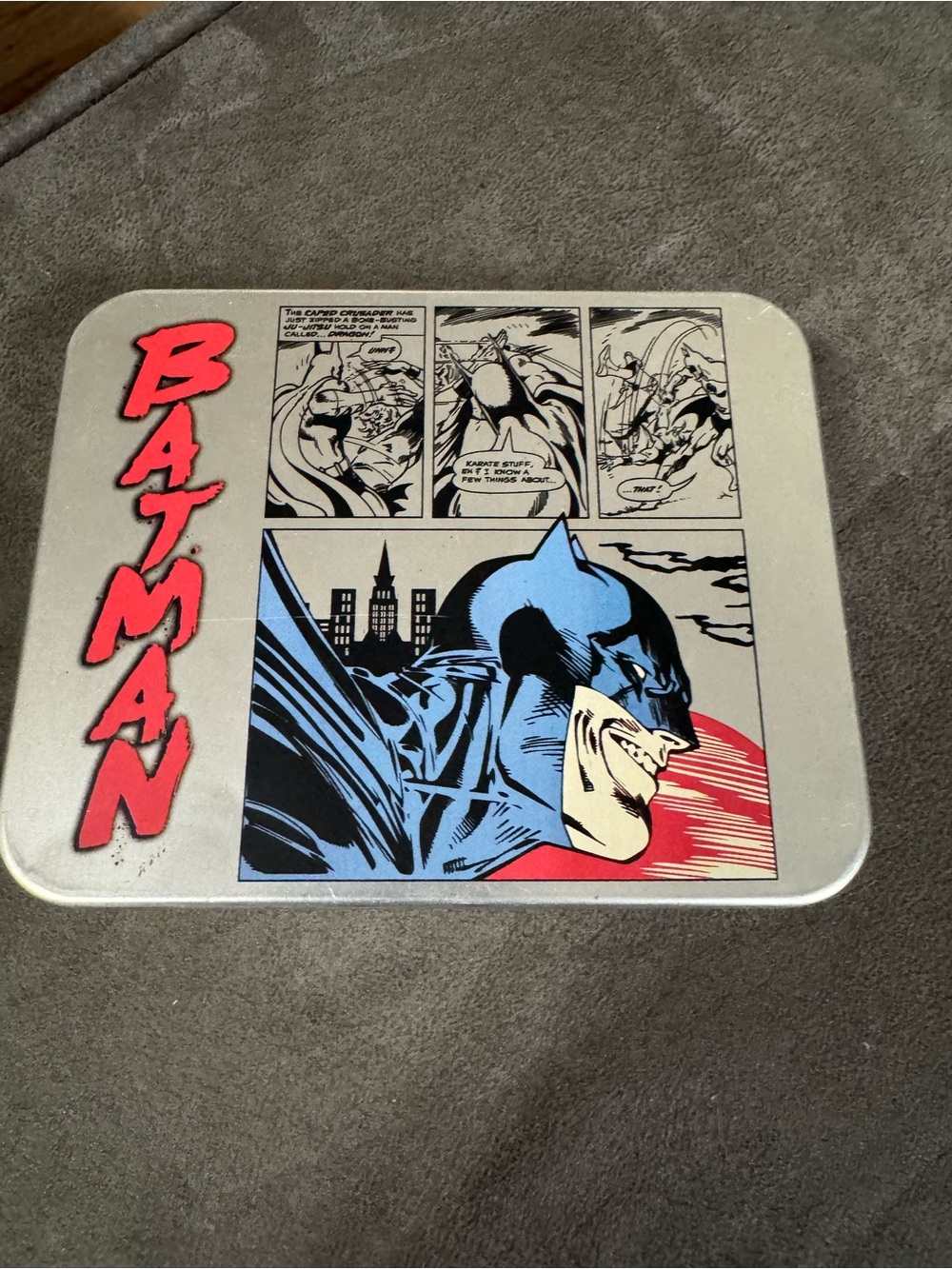 Batman Bifold Wallet Graphic in Blue, Black, Red